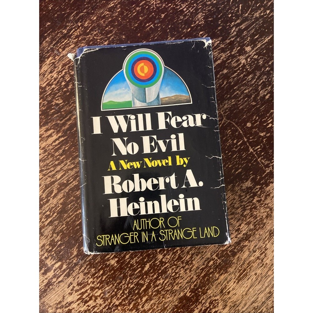 Robert A Heinlein I Will Fear No Evil 1970 Hardcover Putnam Vintage Sci-Fi DJ